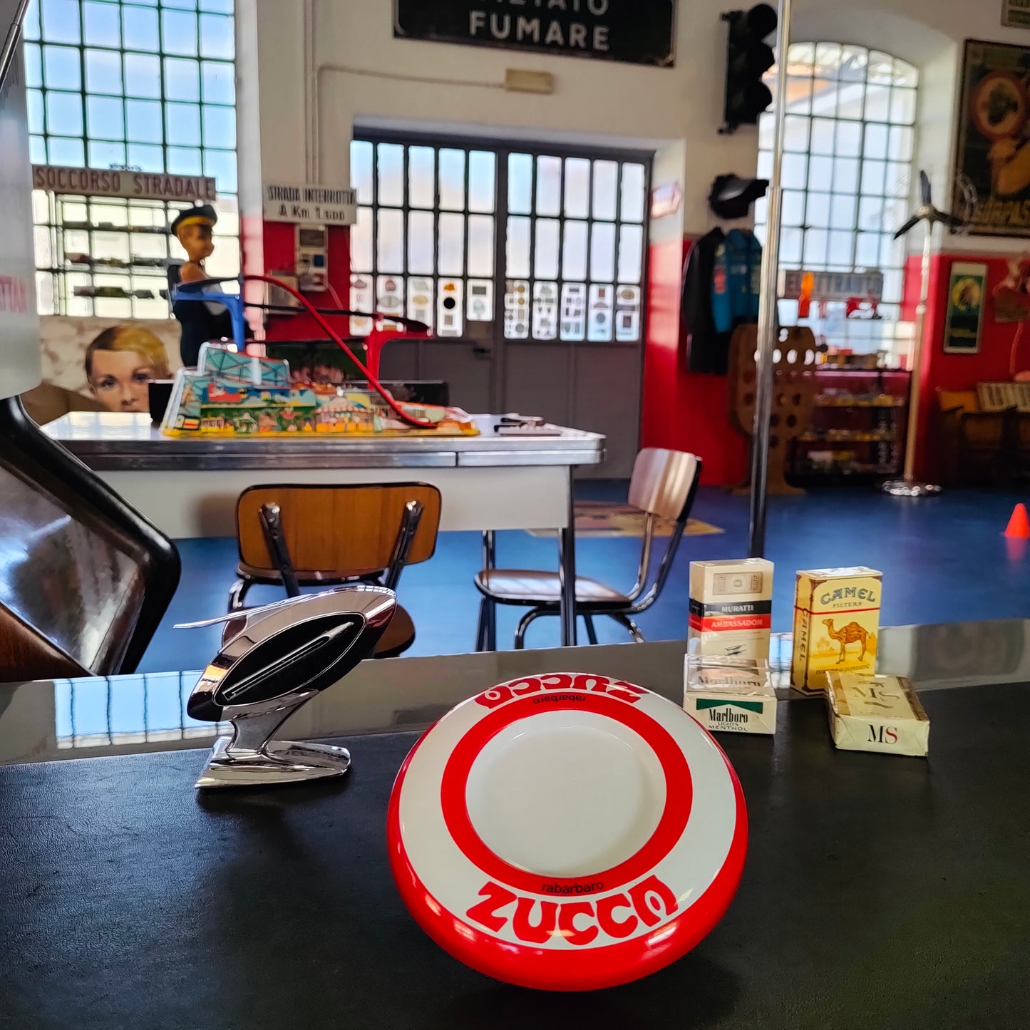 Werbeaschenbecher - Rhabarberkürbis | 1980er Jahre