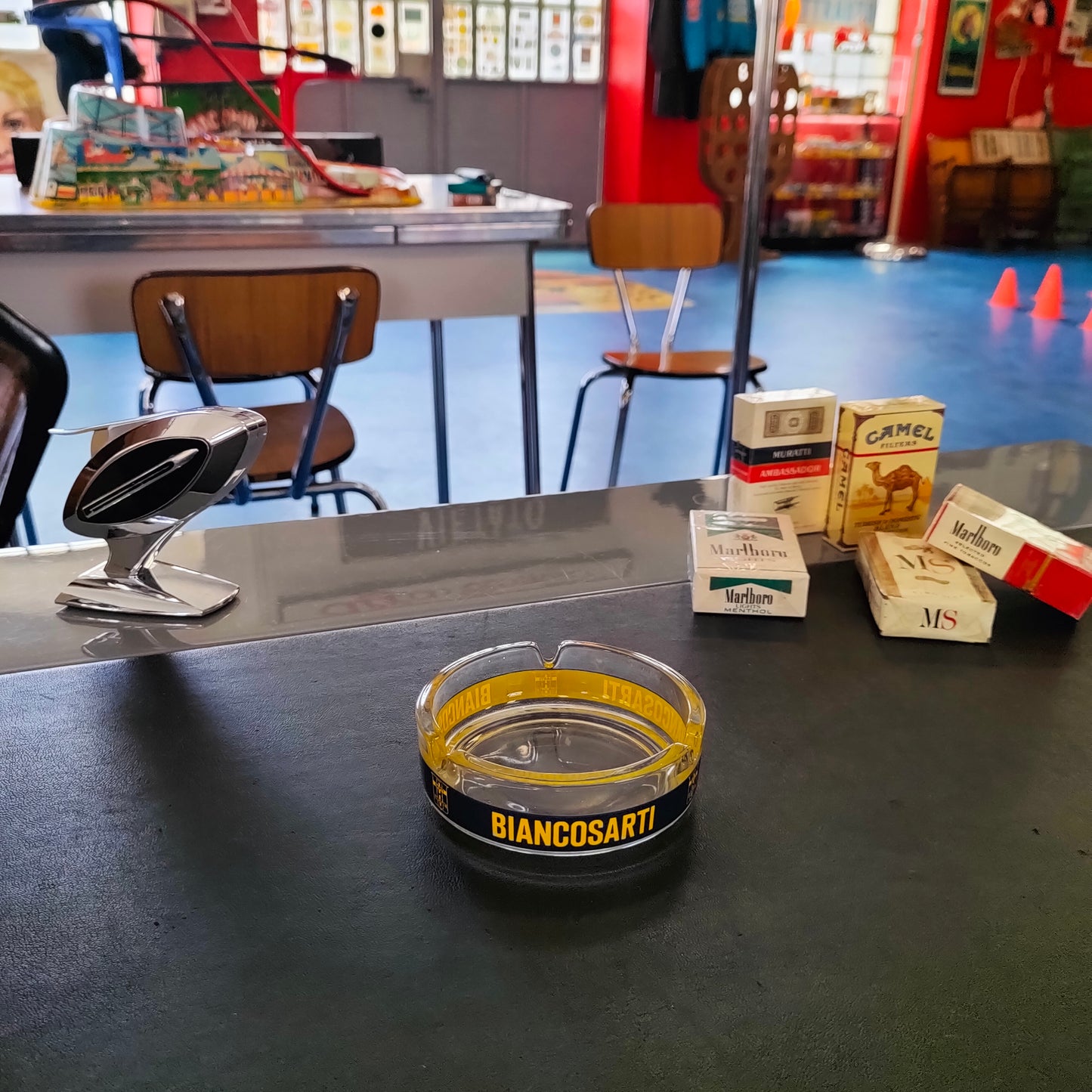 Werbeaschenbecher - Biancosarti | 1970er Jahre