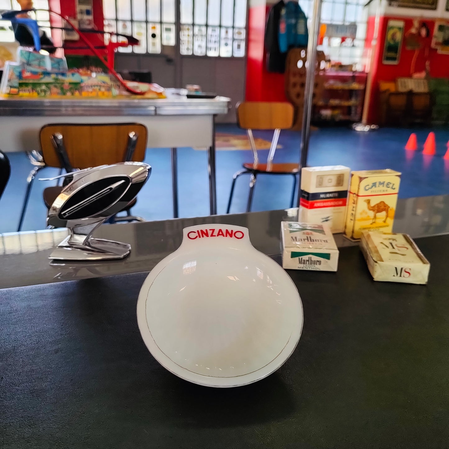 Werbeaschenbecher - Cinzano | 1950er Jahre