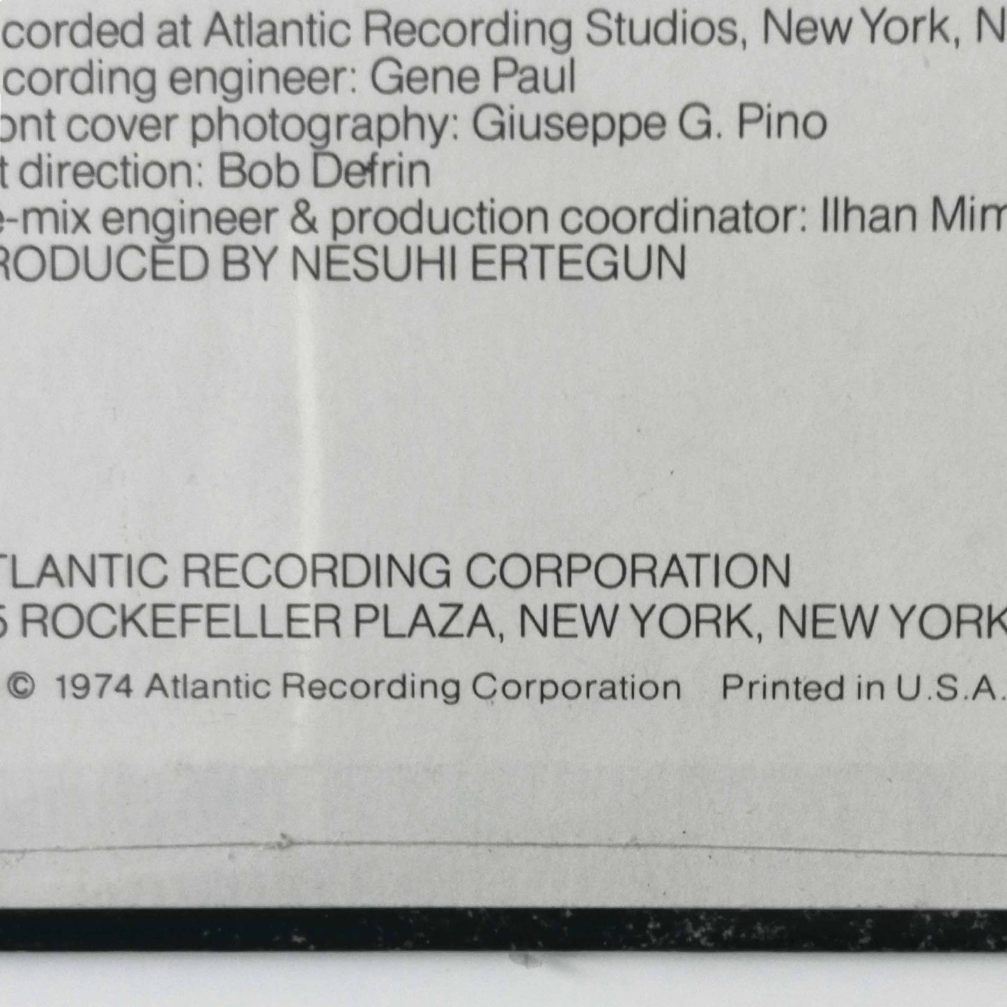 MINGUS MOVES LP, Album