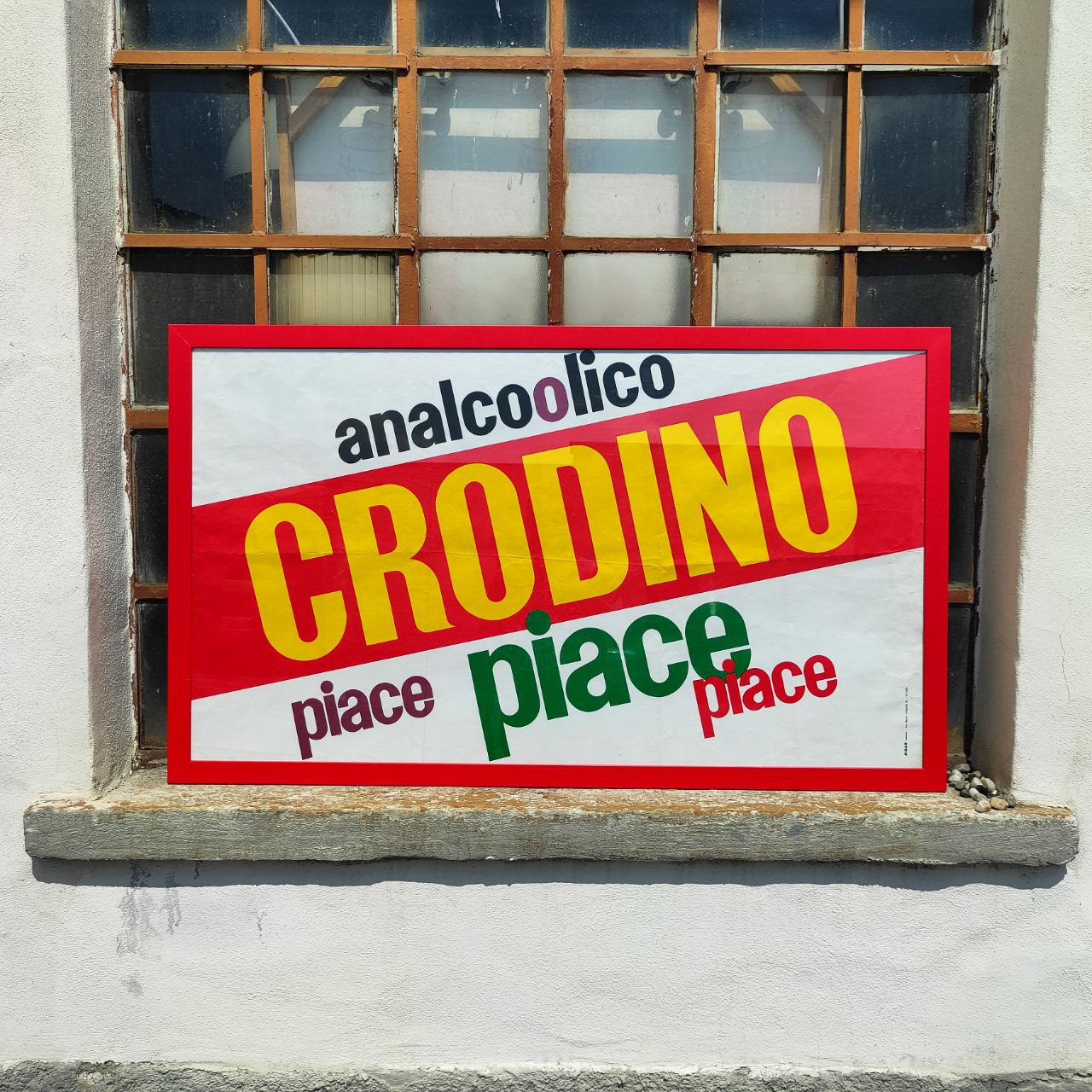 Werbeplakat - Crodino