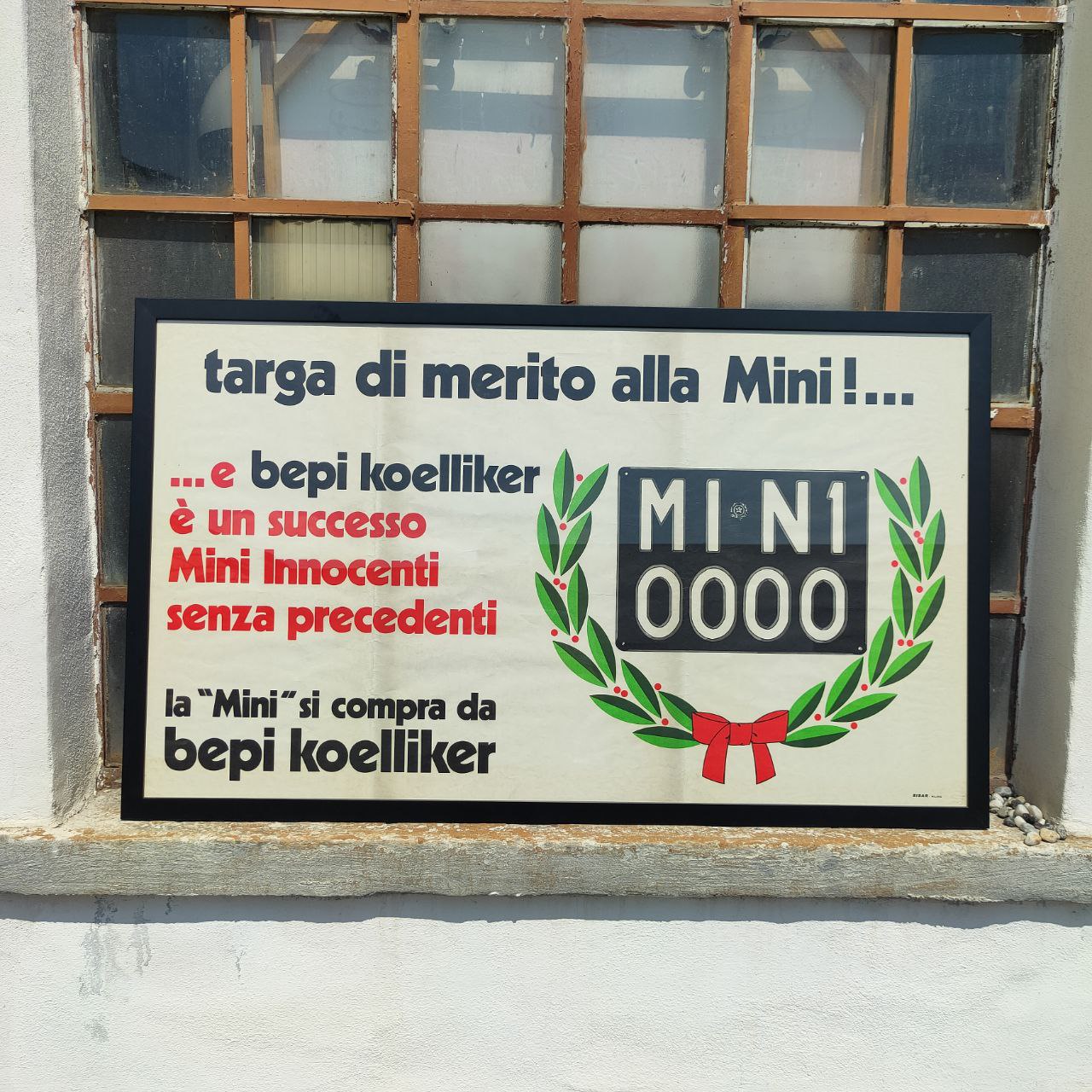 Werbeplakat - Mini - Bepi Koelliker