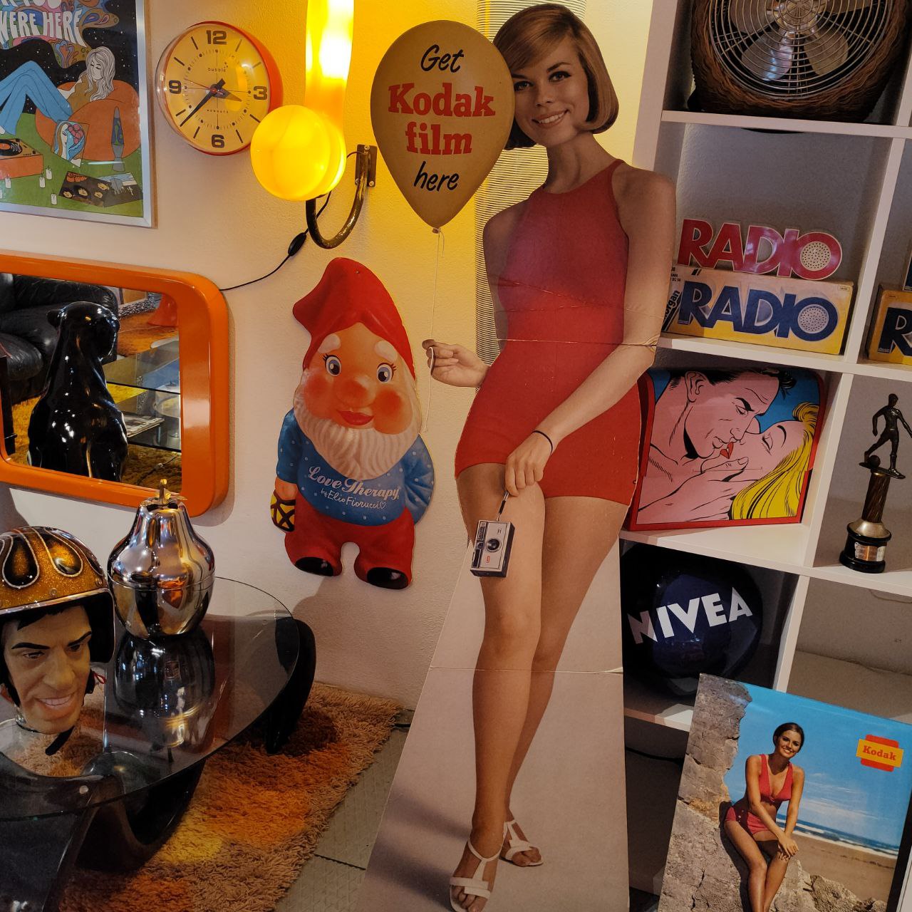 Werbekarton - Kodak Film | 1960er Jahre