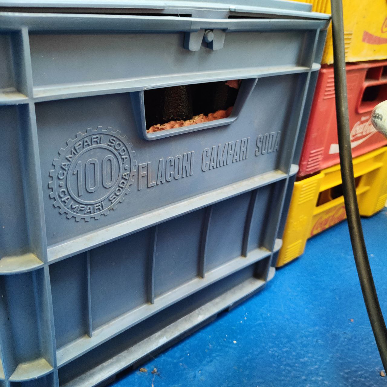 Flaschenhalter - Campari Soda Milano | 1970er Jahre