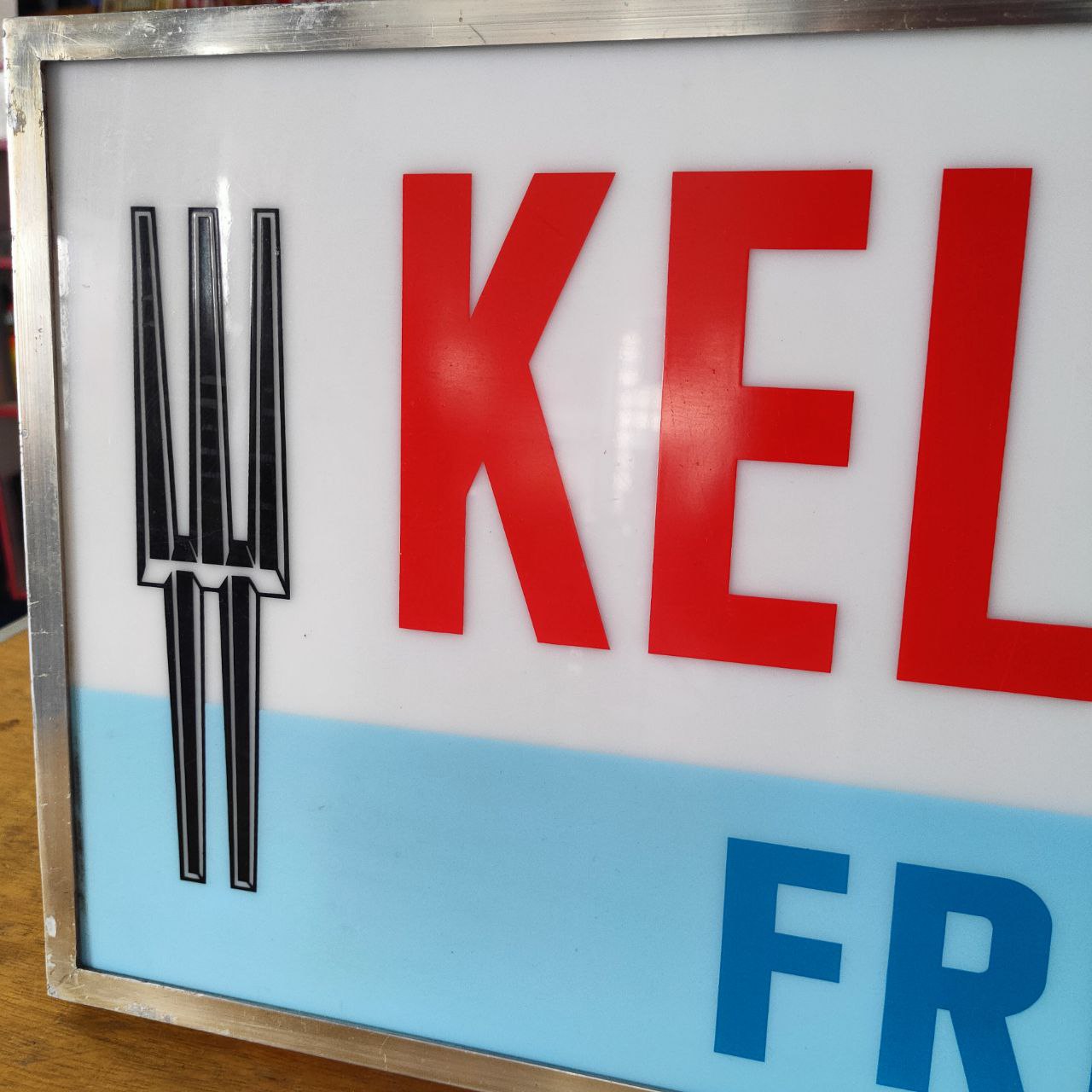 Illuminated sign - Kelvinator refrigerators | 1960s