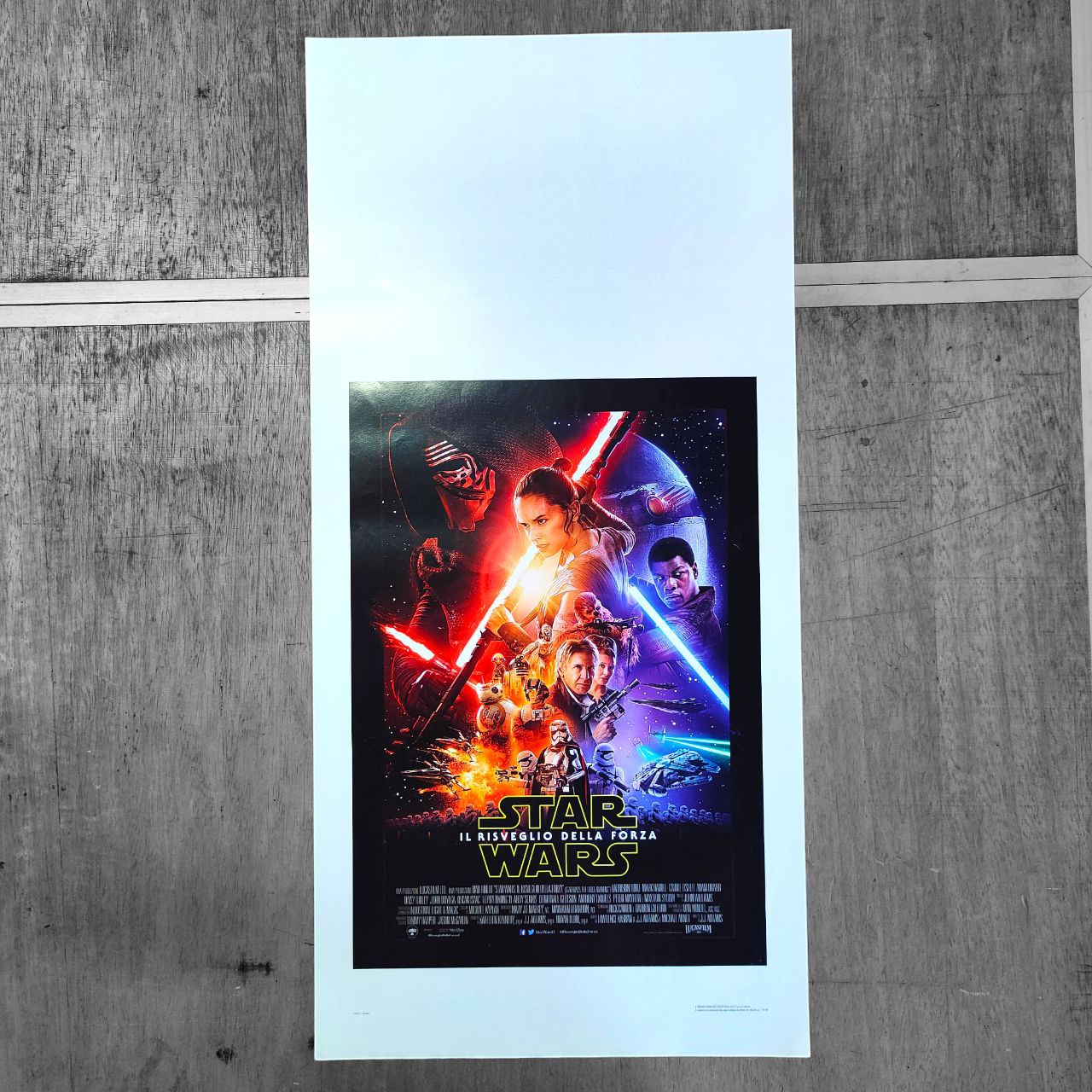 Amscan Star Wars Folienballon "Das Erwachen Der Macht" - 53x58 Cm Mit Chewbacca, Rey & Kylo Ren