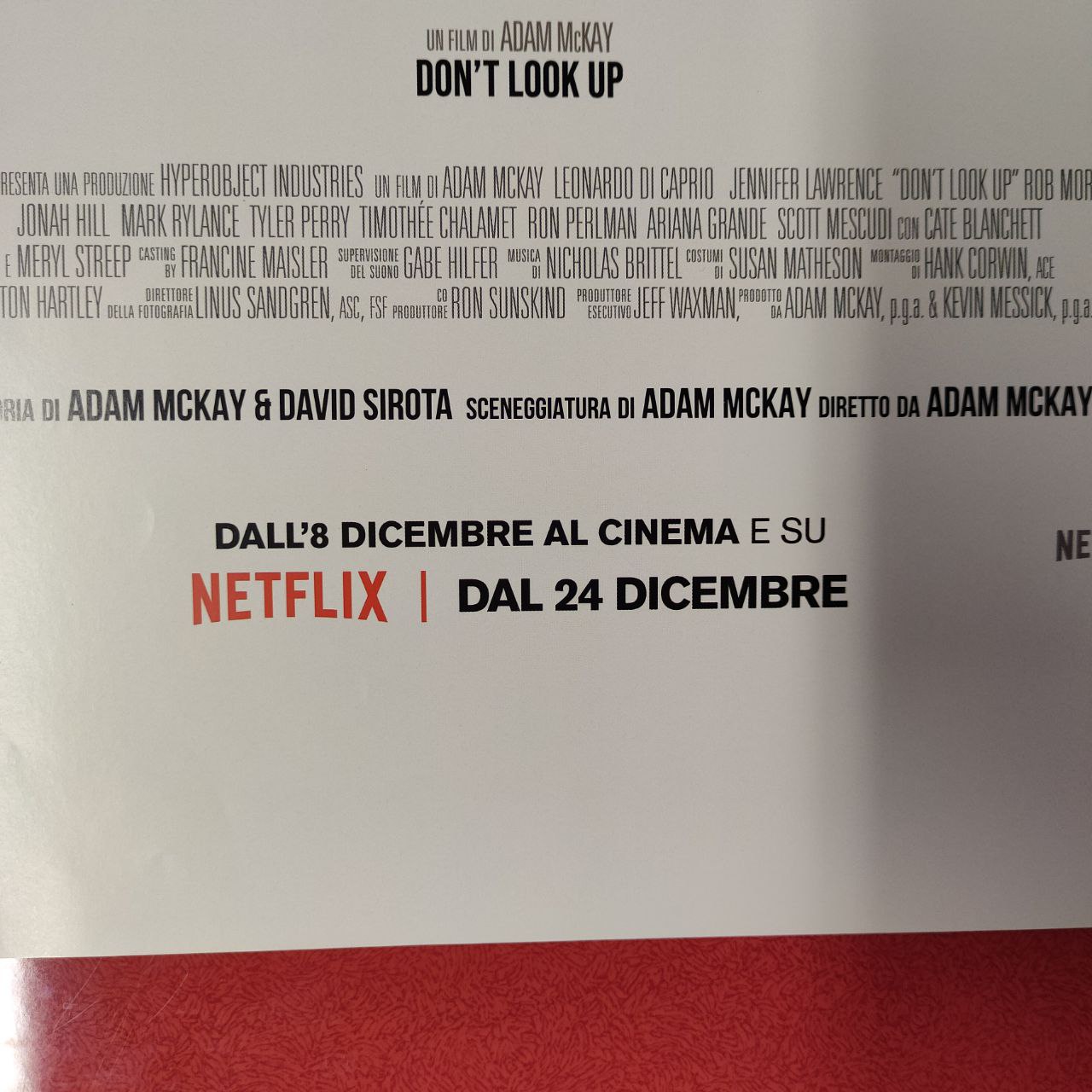 Poster - Schau nicht nach oben