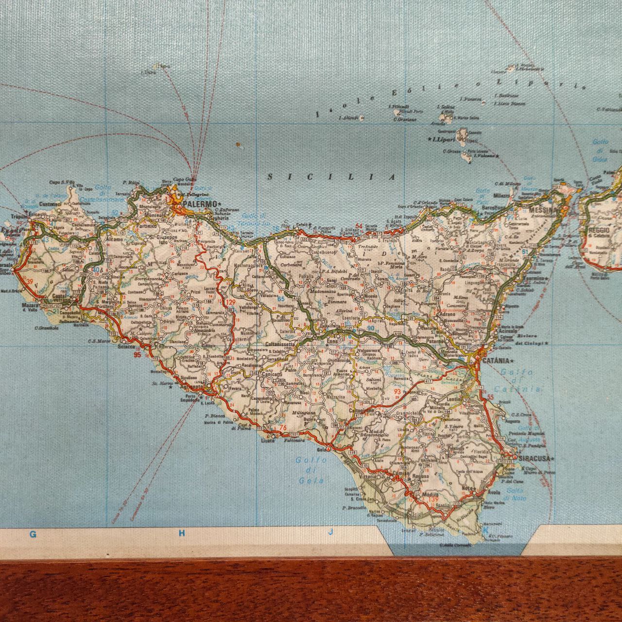 Cartina geografica - Italia | Anni '90