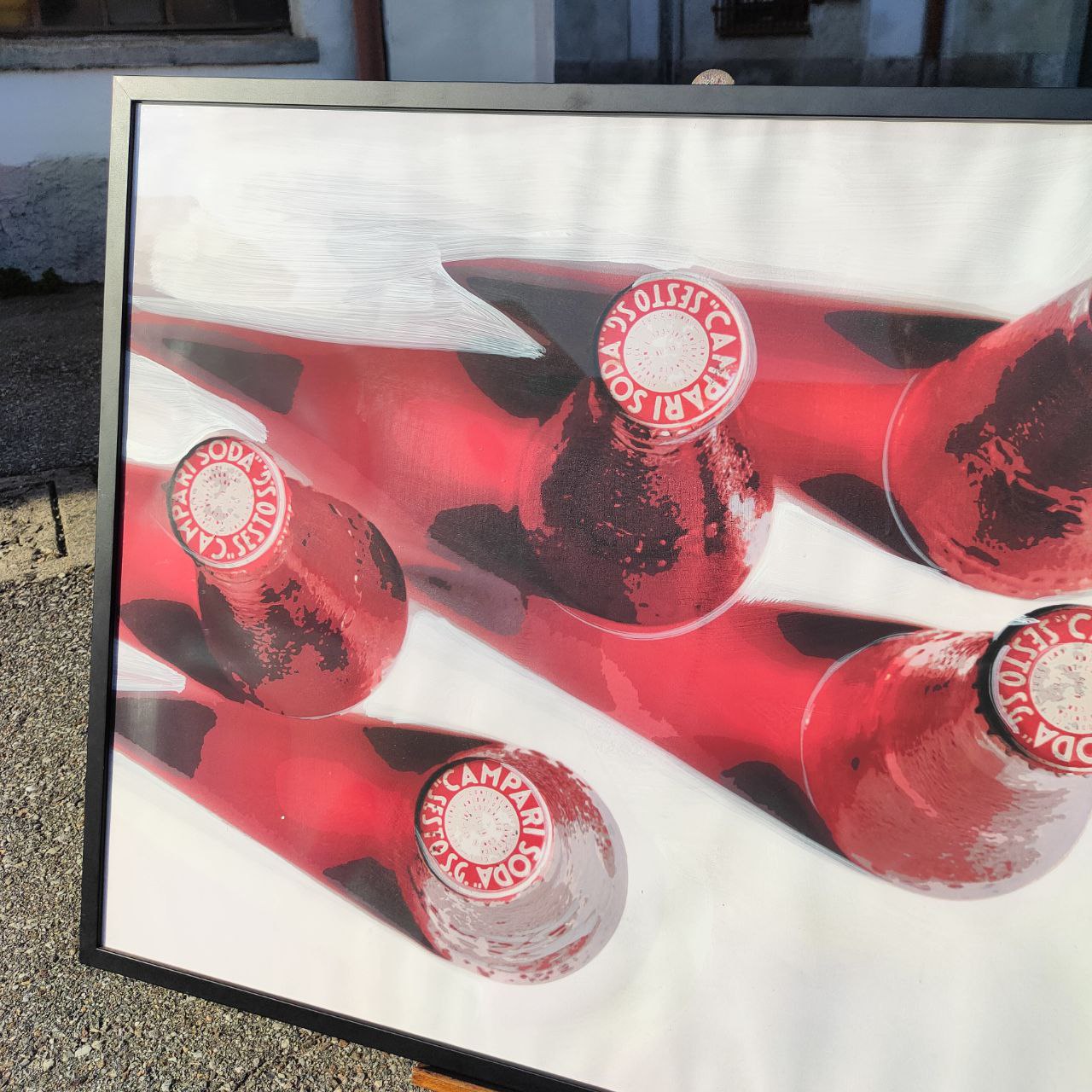 Photopainting - Campari Soda - Sara Baxter