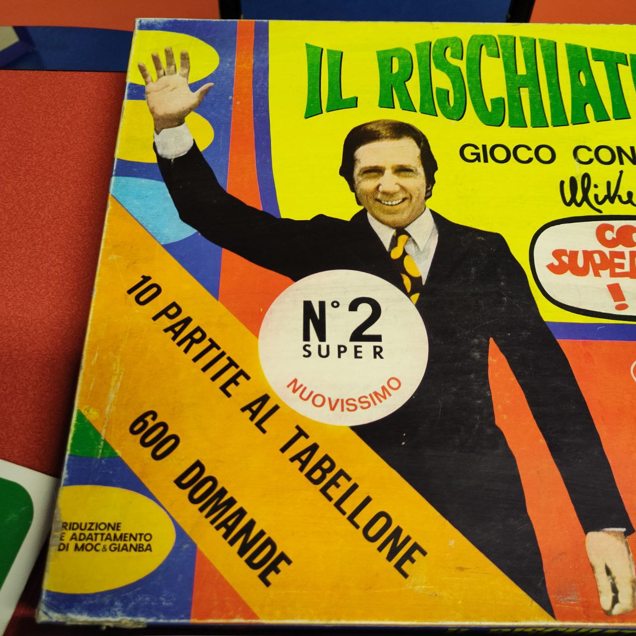 Brettspiel - Das Rischiatutto N.2 Mike Bongiorno | 1970er Jahre