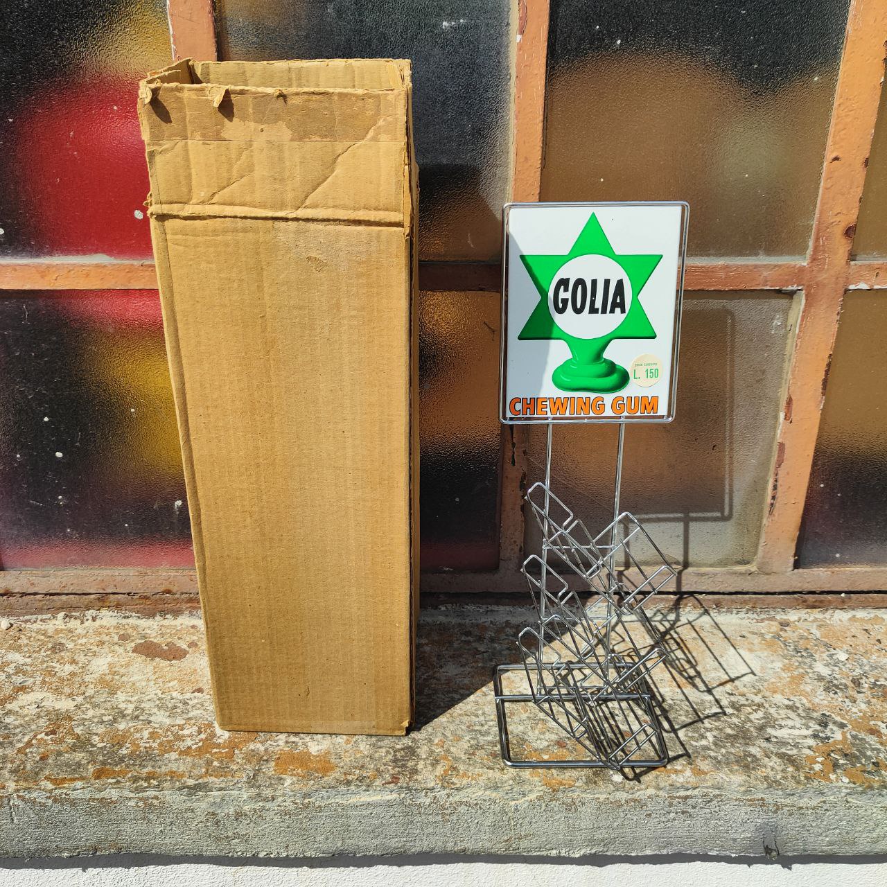 Thekendisplay - Golia Kaugummi | 1970er Jahre