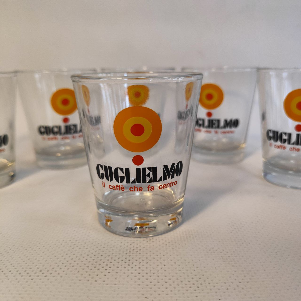 Advertising Glasses - Caffè Guglielmo | 1970s