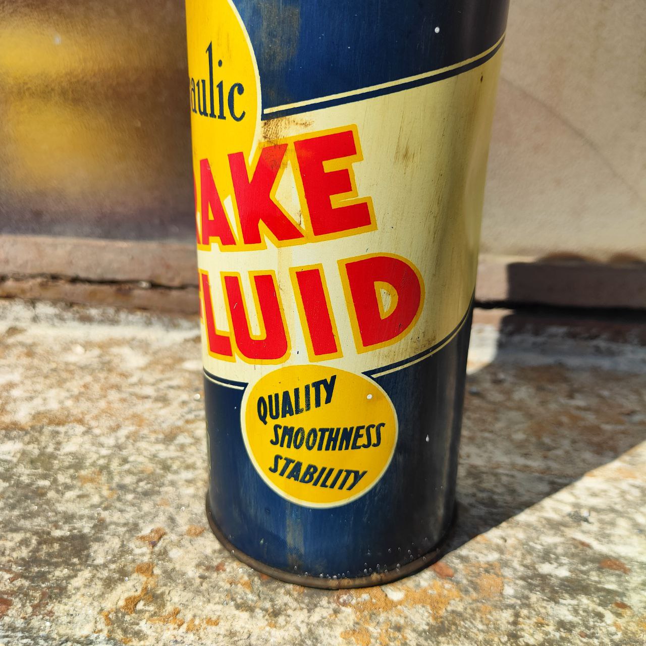 Car Oil Can - Hydraulic Brake Fluid | 1980s