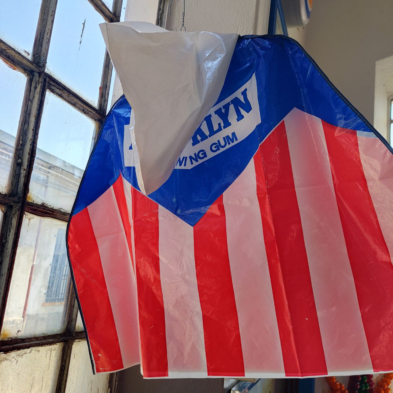 Brooklyn Chewin Gum Rain Jacket | 1980s