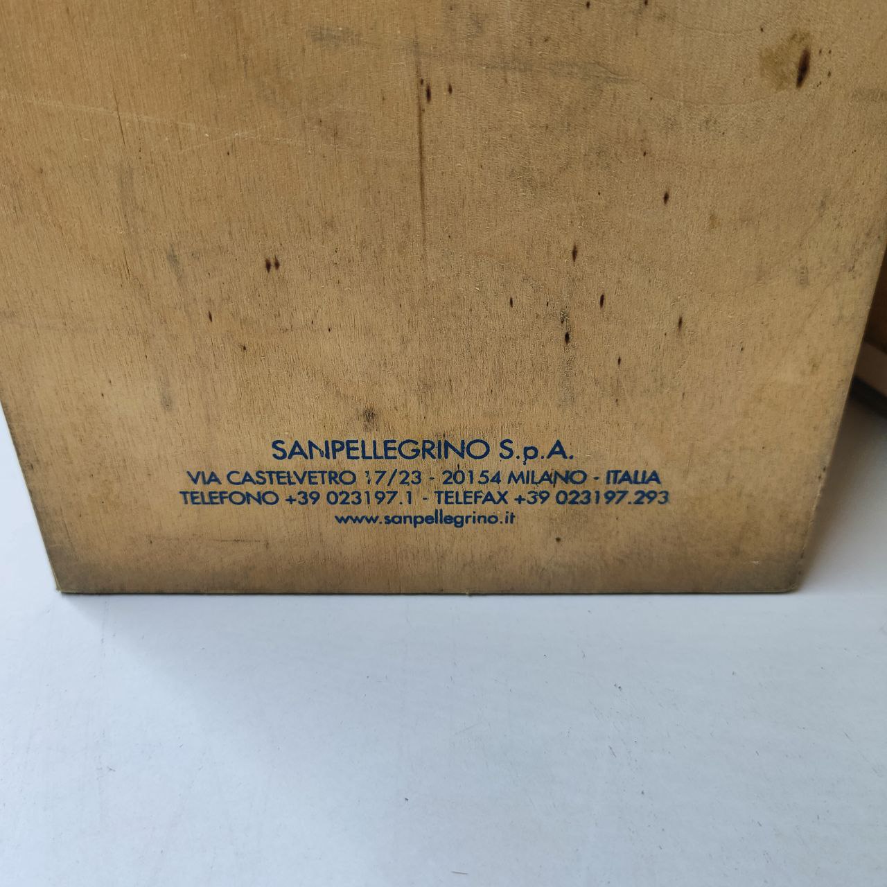 Display bottle - San Pellegrino water - centenary | 1999