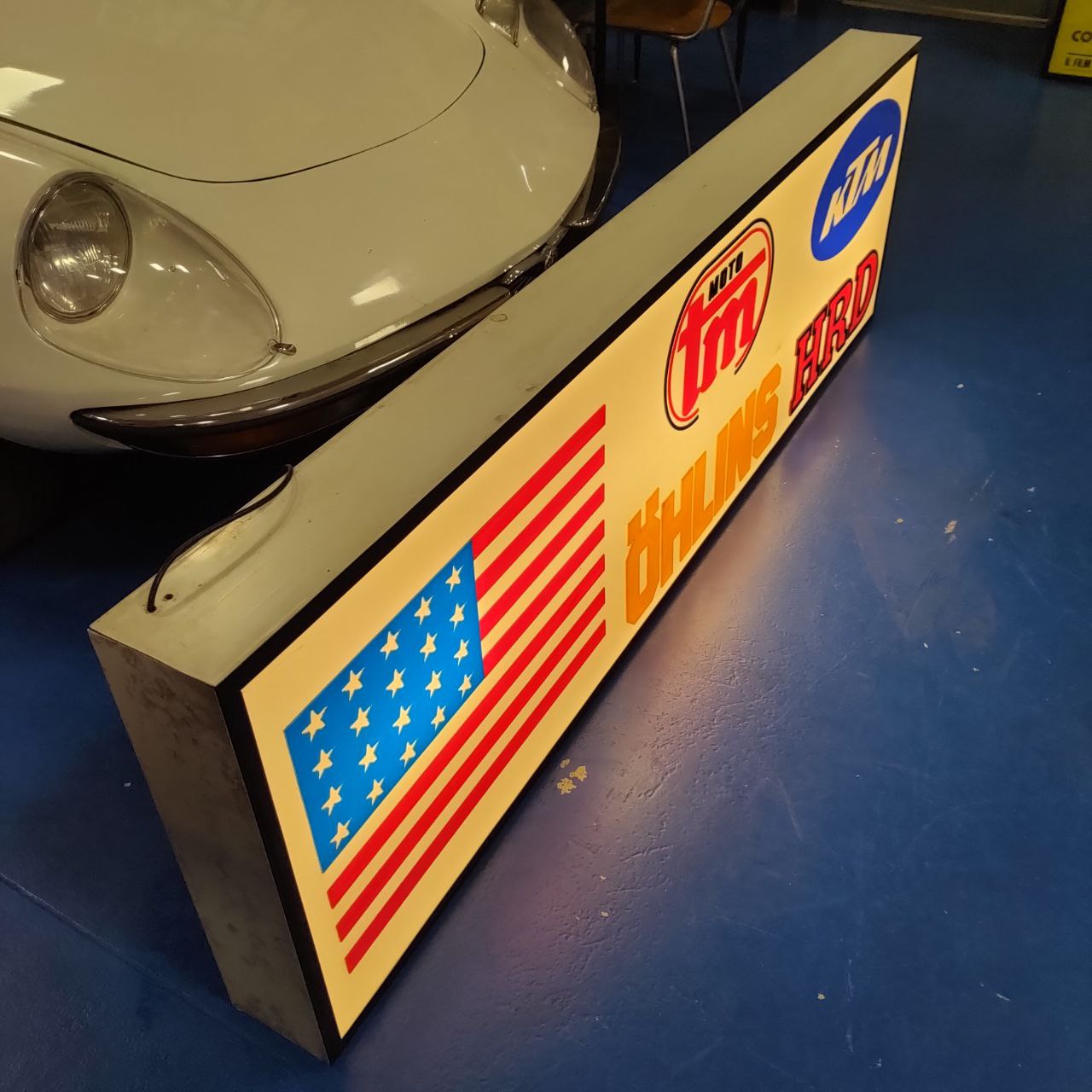 Insegna luminosa - KTM, HRD, Öhlins, Moto TM Racing