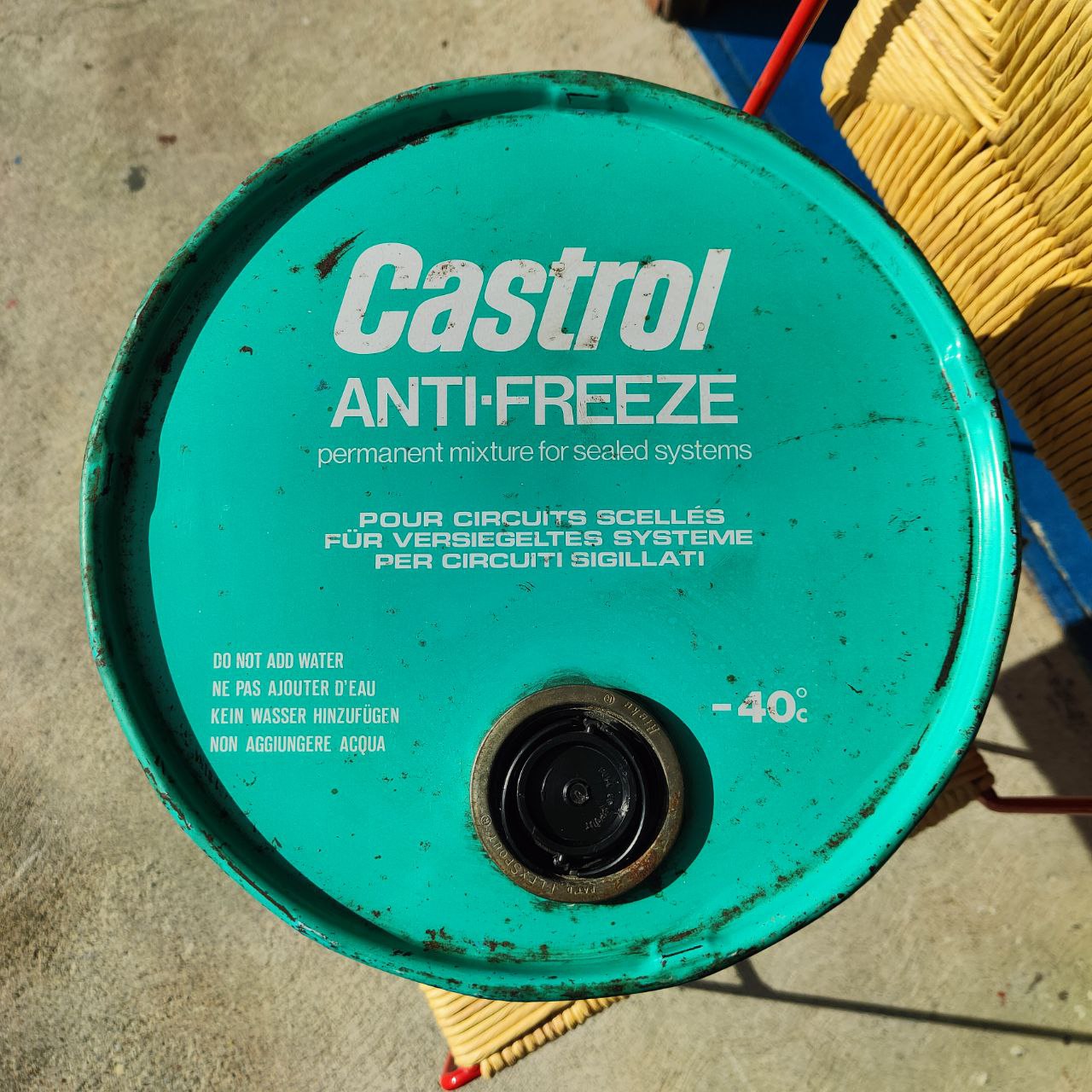 Motor Oil Can - Oleoblitz Sport | 1980s