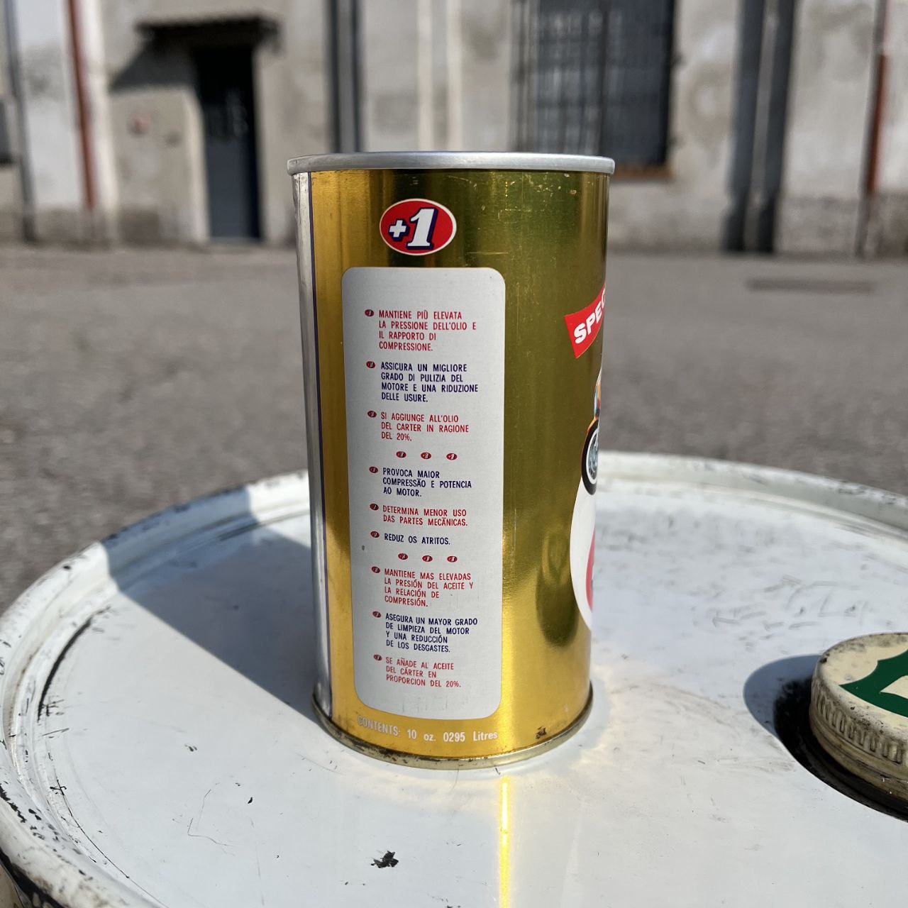 Motor Oil Can - +1 Special | 1960s