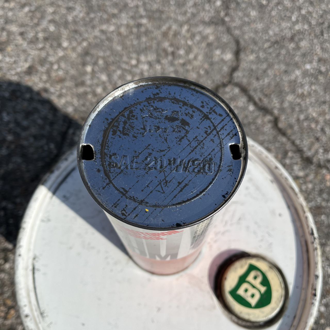 Latta olio motore - Agip F1 WOOM | Anni '70