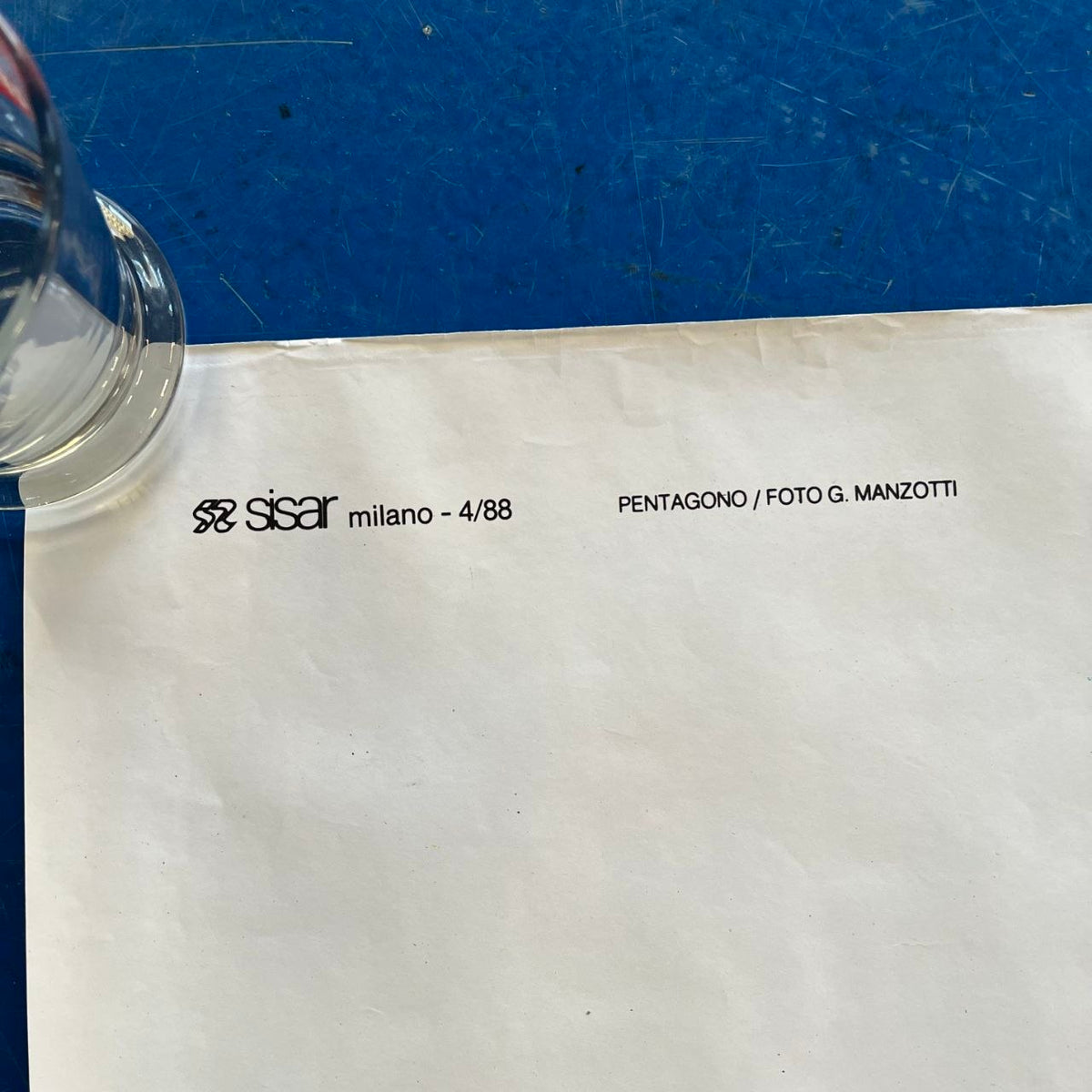 Manifesto pubblicitario - Roberta lo Slip dei vent'anni - Piaggio Vespa (1988)