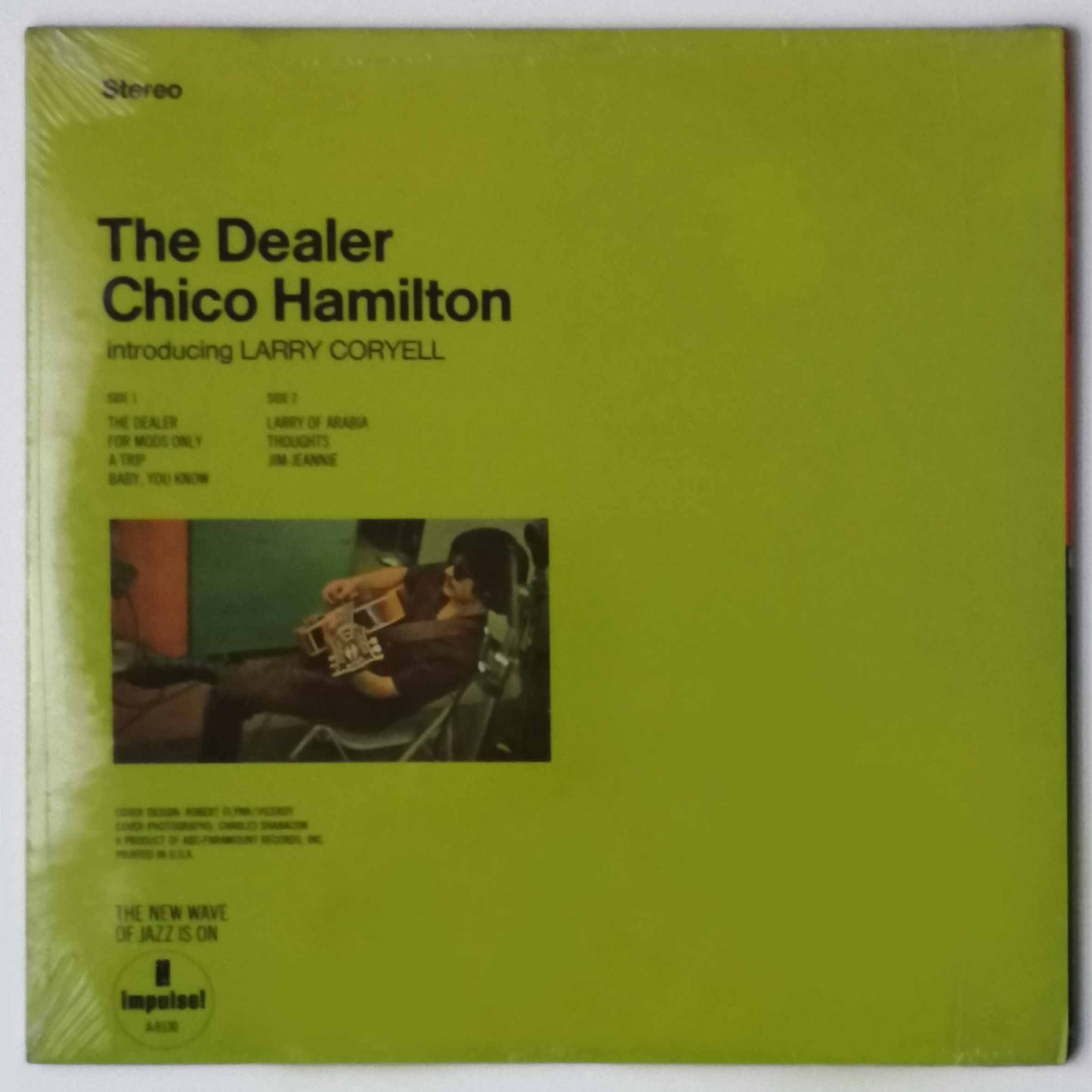 THE DEALER – CHICO HAMILTON LP, Stereo-Gatefold-Album