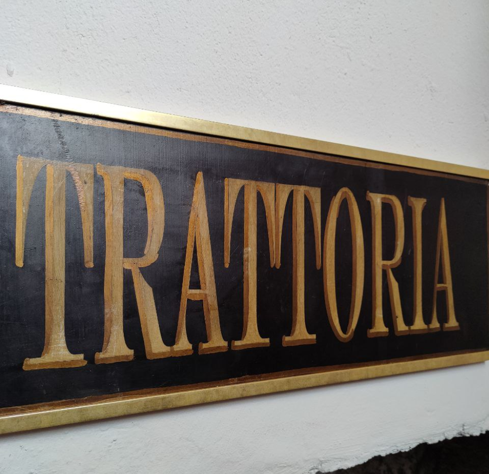 Sign - Trattoria