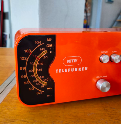 Radio Ketty Telefunken AM/FM | 1975