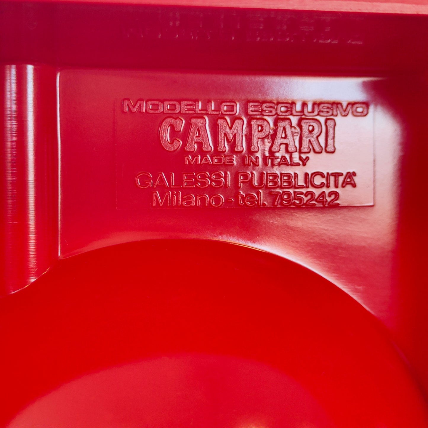 Posacenere pubblicitario - Campari | Anni '70