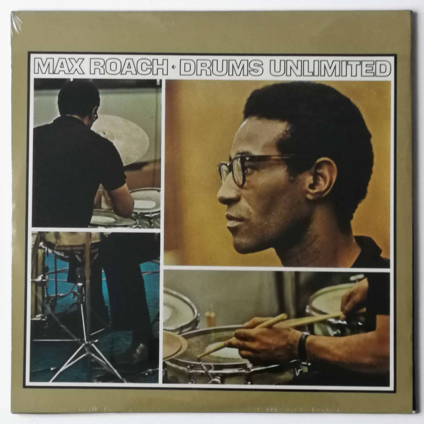 MAX ROACH - DRUMS UNLIMITED LP, Stereo gatefold album