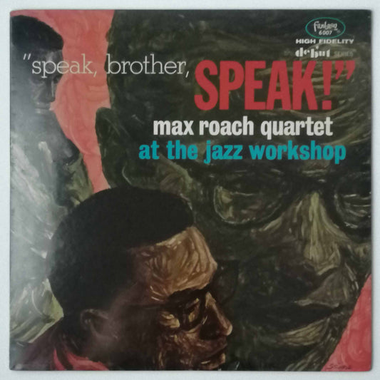 THE MAX ROACH QUARTET – „SPEAK, BROTHER, SPEAK“ LP, Monoalbum