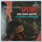 THE MAX ROACH QUARTET - “SPEAK, BROTHER, SPEAK” LP, Mono album