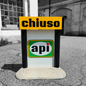 Sign - Api petrol station