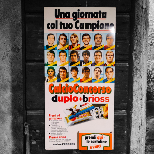 Insegna - CalcioConcorso Ferrero Duplo e Brioss