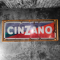 Enamelled sign - Cinzano | 60's