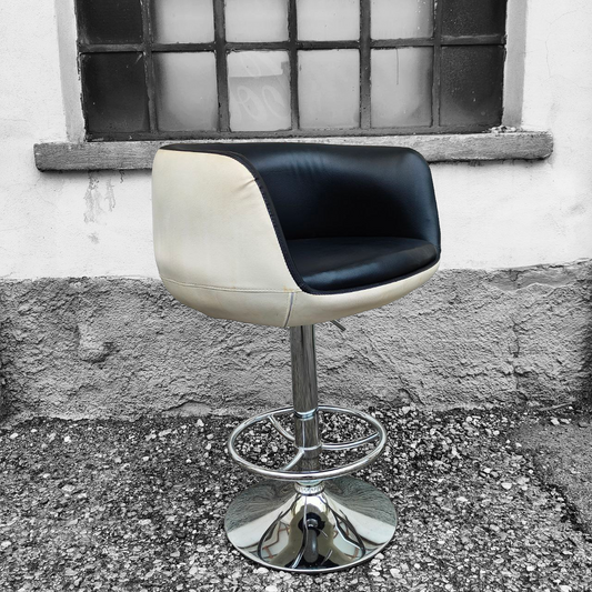 Height-adjustable swivel chair | 70's