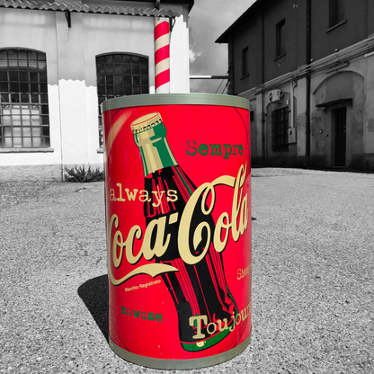 Hyperrealistic Coca-Cola can