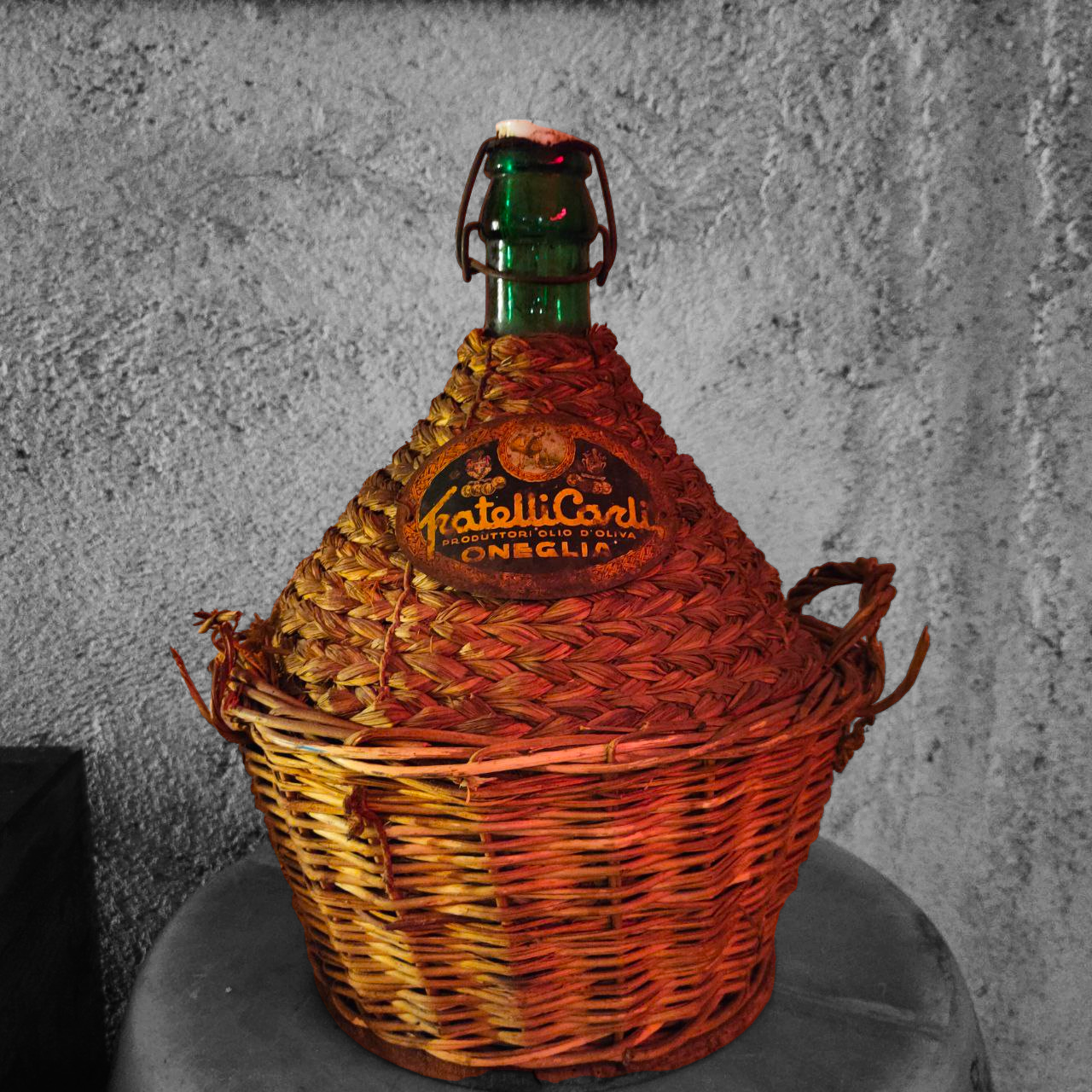 Demijohn of oil - Fratelli Carli