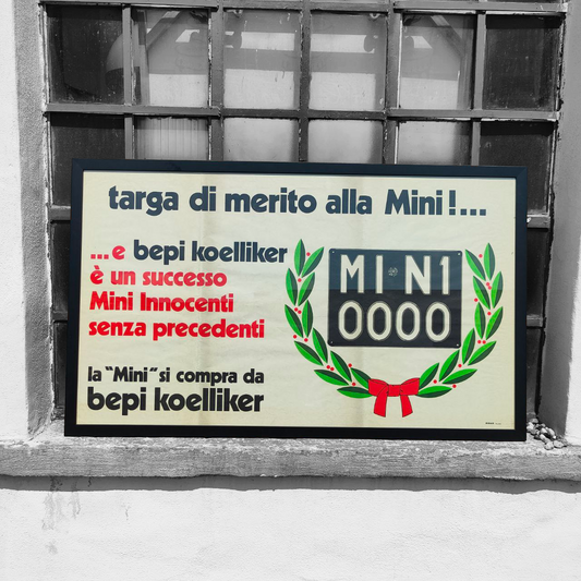 Manifesto pubblicitario - Mini - Bepi Koelliker