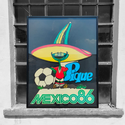 Advertising hardback - Pique - Mexico '86