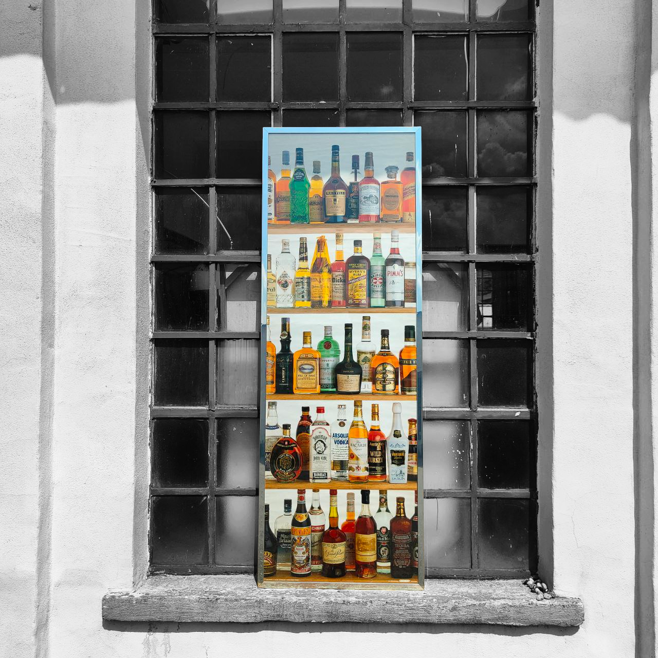 Photographic poster - Bottle bar