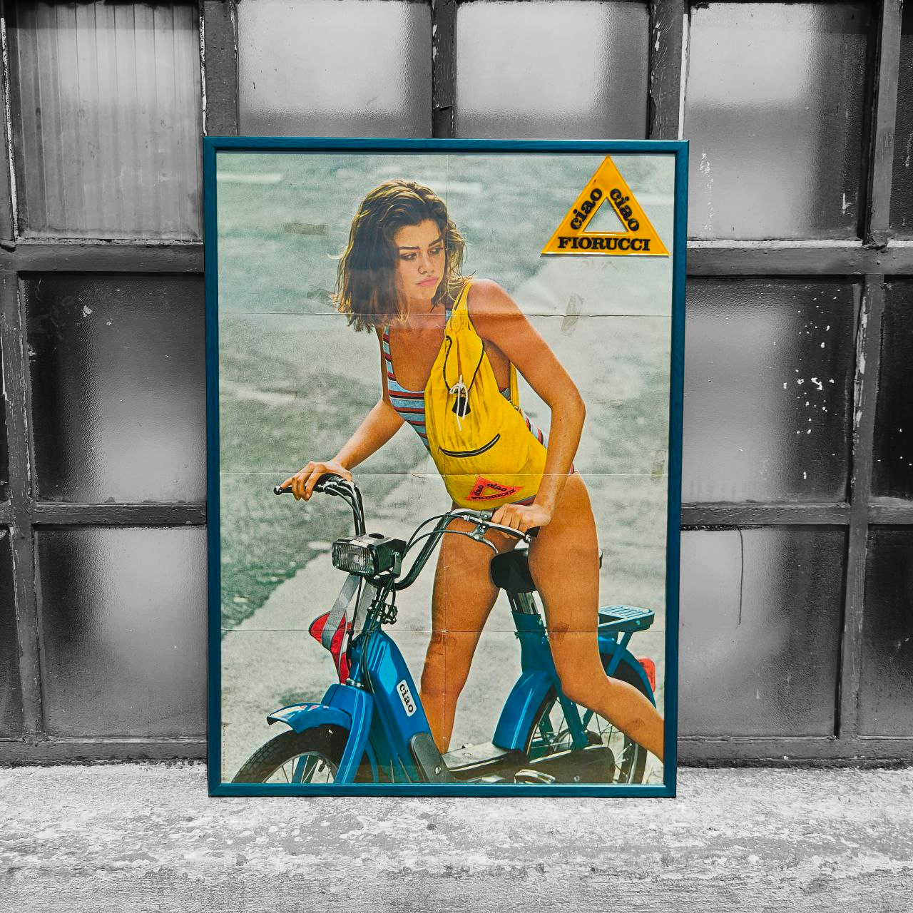 Advertising poster - Fiorucci - Piaggio Ciao