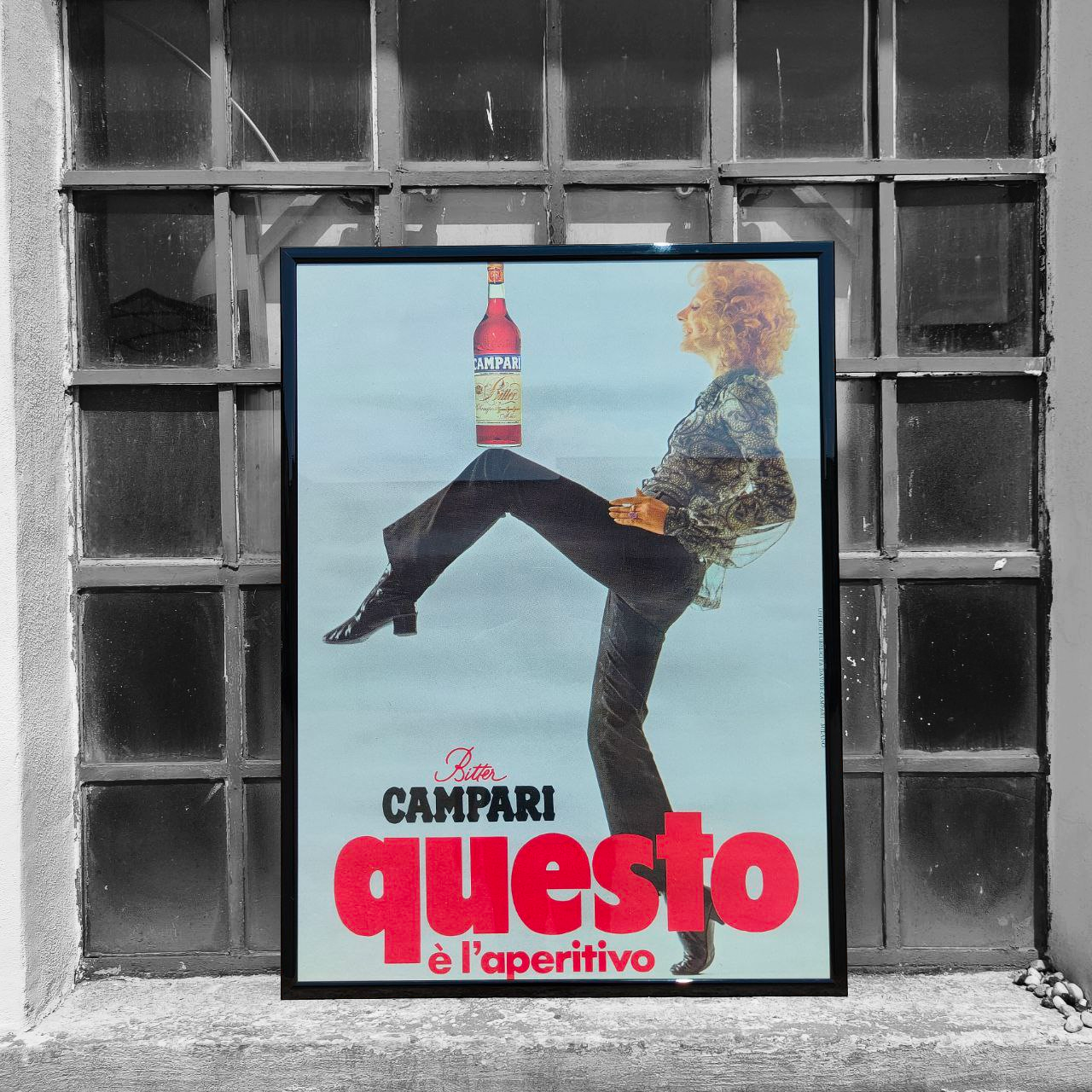 Poster pubblicitario - Bitter Campari