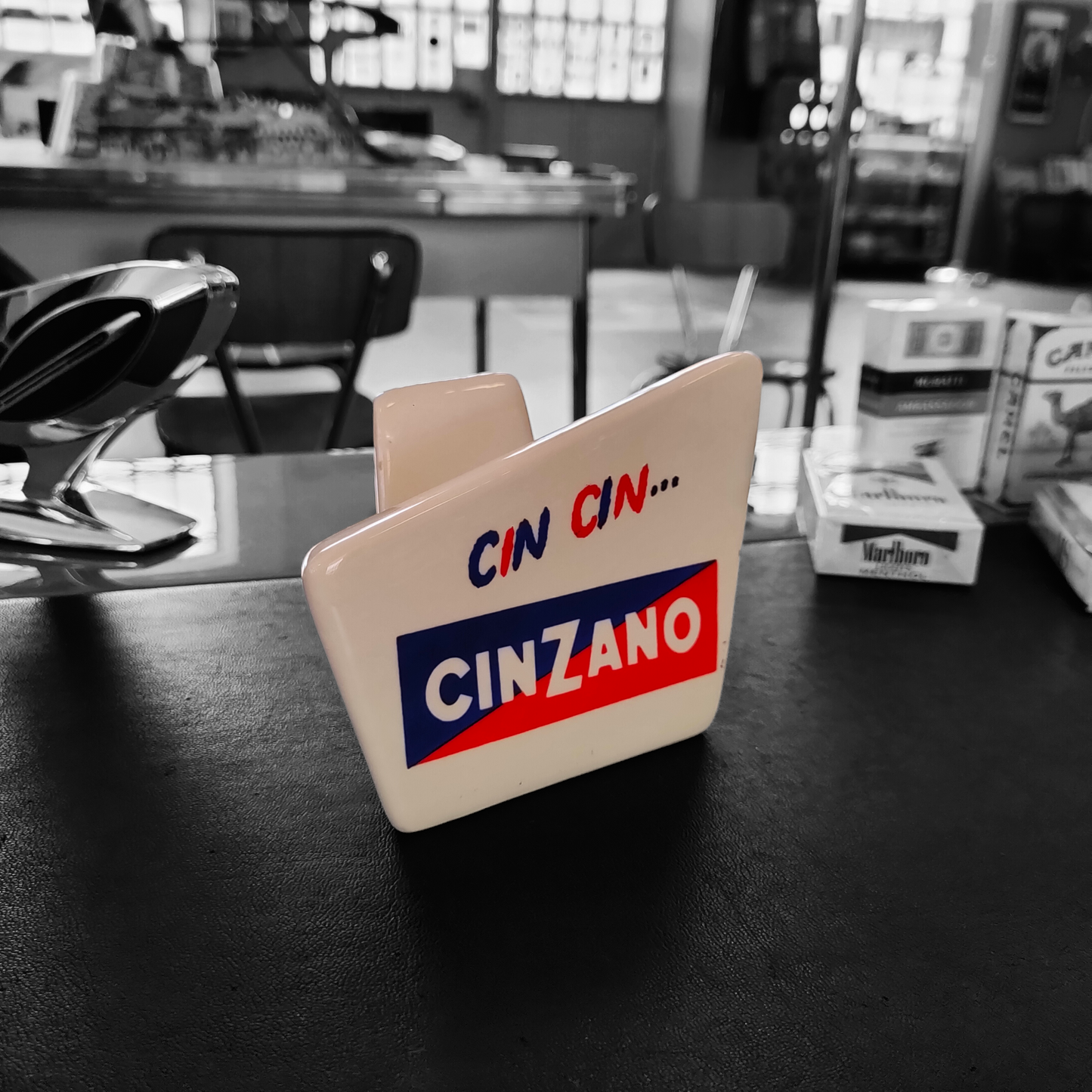 Portatovaglioli pubblicitario - Cinzano | Anni '60