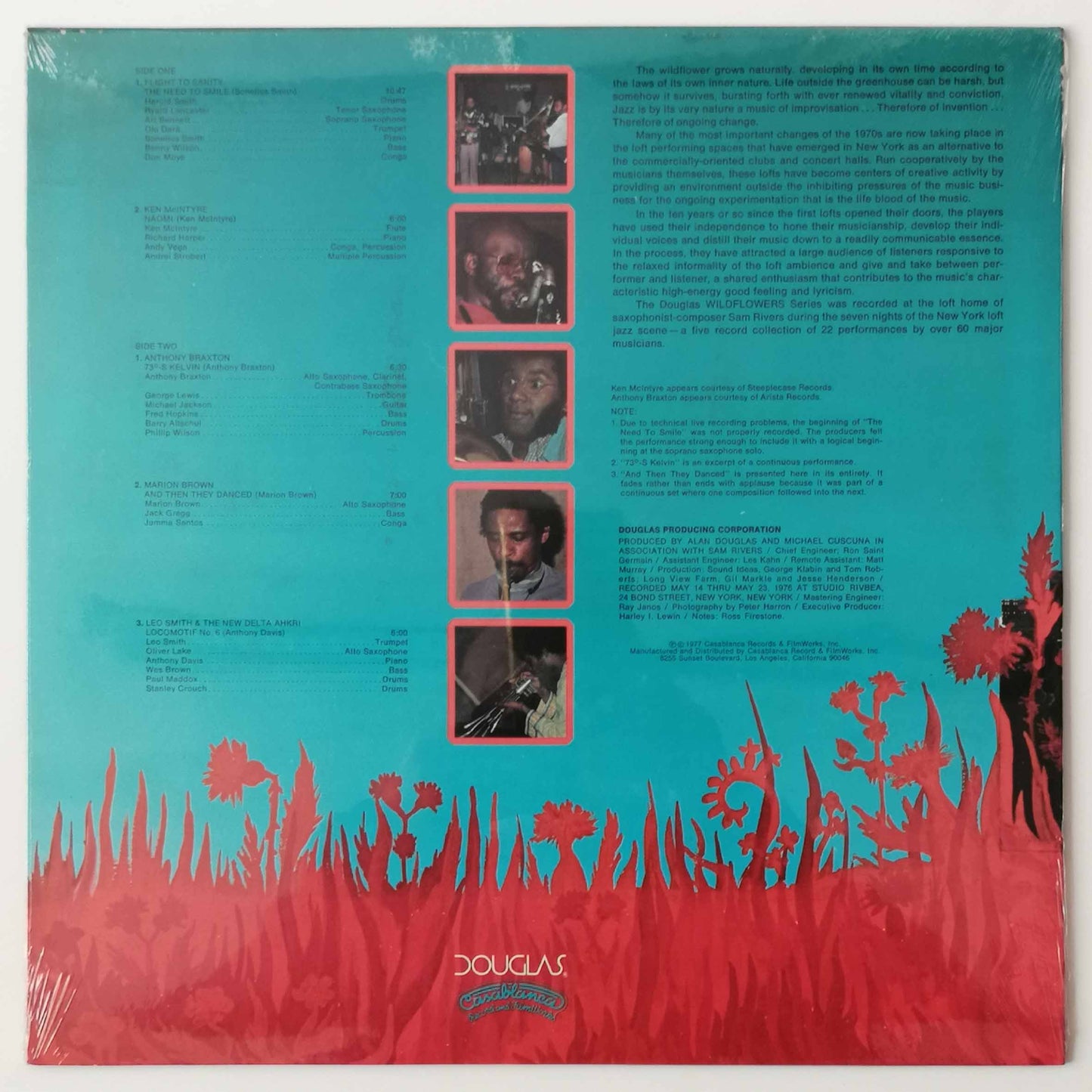WILDFLOWERS 1-5 (THE NEW YORK LOFT JAZZ SESSION)  LP, Album