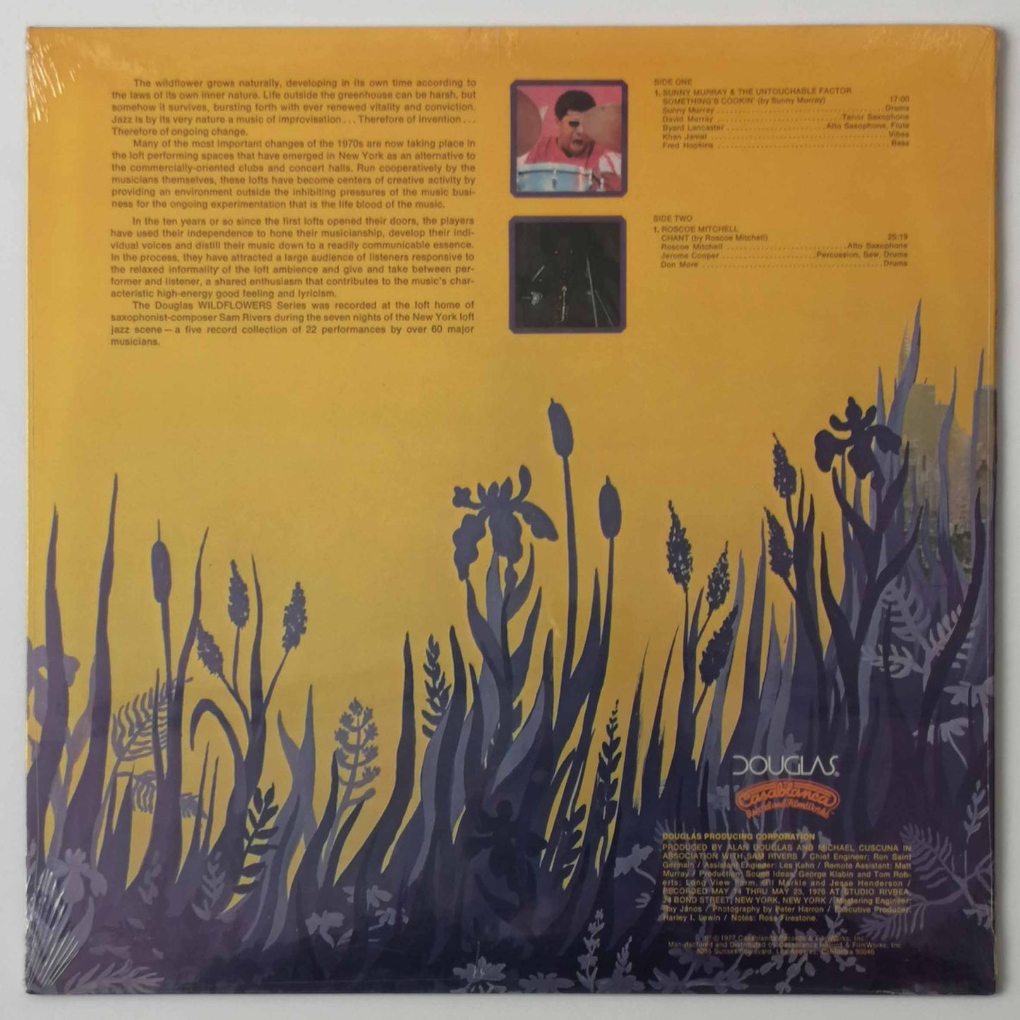 WILDFLOWERS 1-5 (THE NEW YORK LOFT JAZZ SESSION)  LP, Album