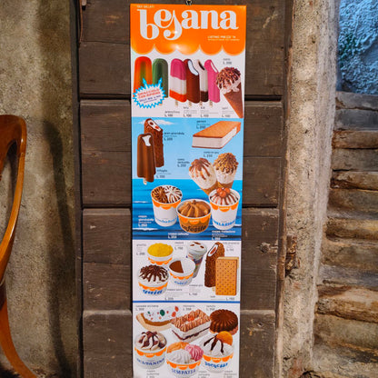 Price list - Besana ice creams | 70's