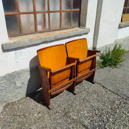 Cinema chairs - Double seat bench