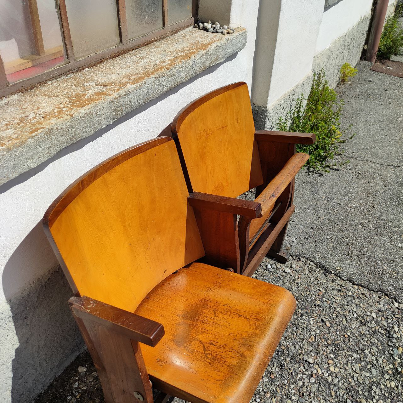 Cinema chairs - Double seat bench