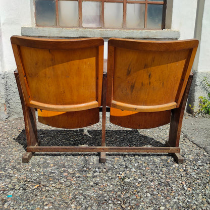 Cinema chairs - Double seat bench