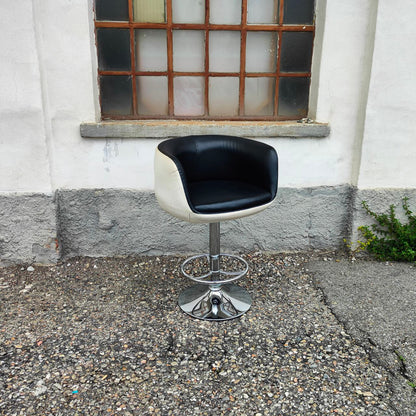 Height-adjustable swivel chair | 70's